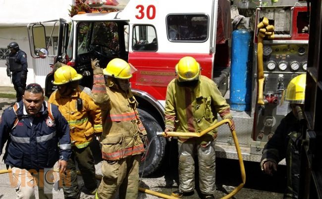 Fuga de gas, incendio y explosión, en la Jaramillo