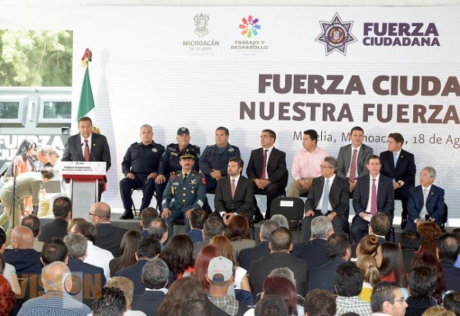 Arranca operaciones la Fuerza Ciudadana con 500 integrantes