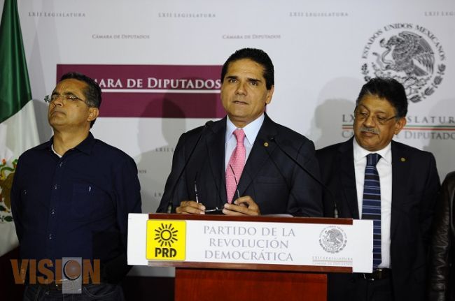 PRD primero en solicitar revisión a temas que hoy proponen PAN y PRI: Silvano Aureoles