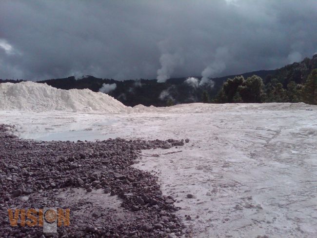 ProAm inspecciona bancos de extracción de caolín en los Azufres.