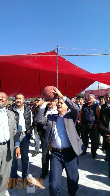 Inaugura Sedesol 15 aulas en Hidalgo. 