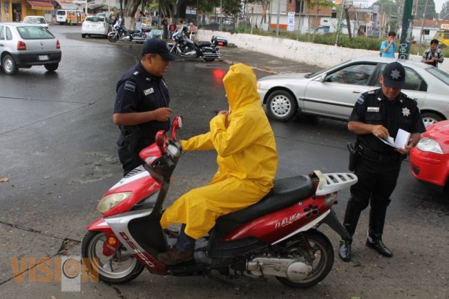 PF infraccionará a motociclistas que no regularizaron placas