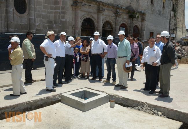 Verificó WLM obras que transformarán positivamente la vida de los morelianos.