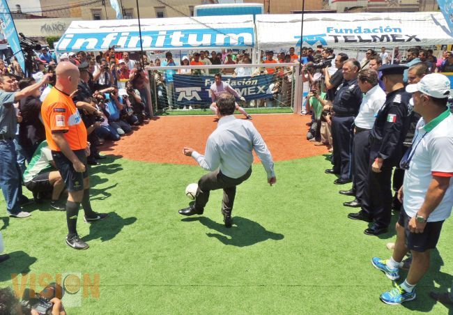 Inicia el Sexto Torneo Nacional de Street Soccer, “De la Calle a la cancha” en Morelia.