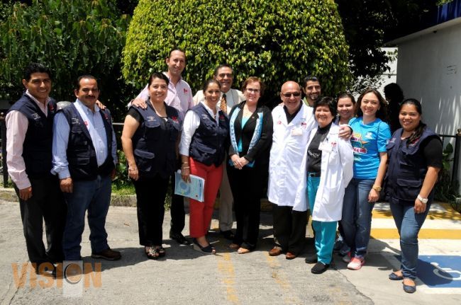 Catherine R. Ettinger Mc Enulty realizó gira de trabajo en el hospital civil y casa AMANC.