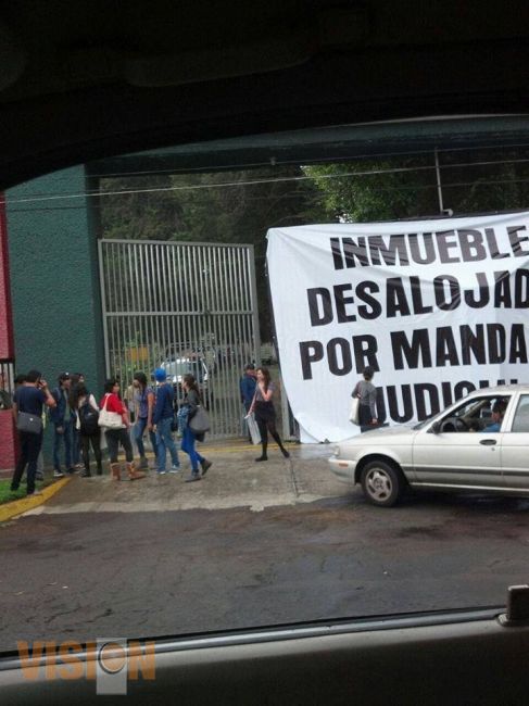 Desalojan por disposición judicial de sus instalaciones a la comunidad de la UDV