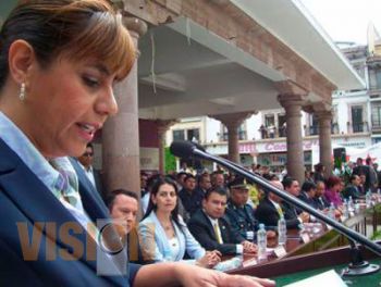 Inicial rendición de cuentas: Luisa Maria Calderon 