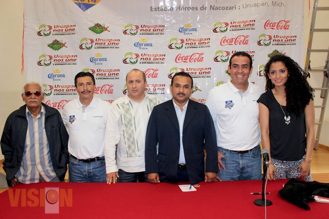 Uruapan contara con juego de exhibición de béisbol de primer nivel