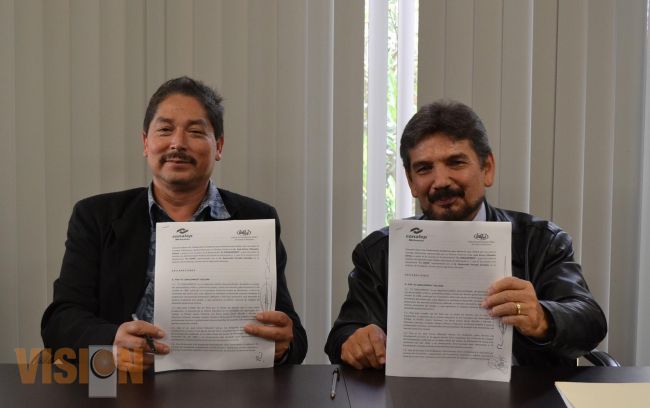 Conalep e IAPMI suscriben acuerdos.