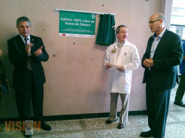 Declara SSM como edificio 100% libre de humo de tabaco la Unidad de Medicina Familiar del IMSS.