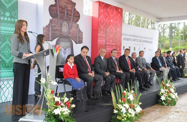 Josefa Ortíz de Domínguez cambio la historia de nuestra nación: SJG