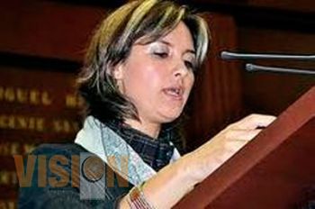 Macarena Chávez apoya a comunidades de Contepec