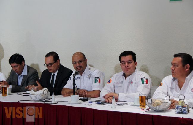 Da a conocer SSP dispositivo de seguridad y vigilancia para fiestas patrias.