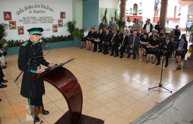 Gesta de los Niños Héroes nos recuerda que debemos estar unidos