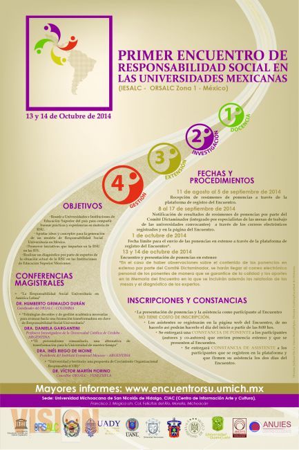 Amplían plazo para participar en el primer encuentro de Responsabilidad Social