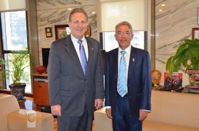 Conoce Anthony Wayne avances de Michoacán en materia de seguridad y desarrollo integral