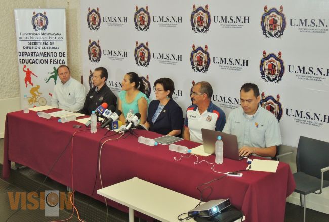 Presentan la Carrera Atlética Universitaria de 10 y 5 kilómetros “Creo en mi, soy nicolaita