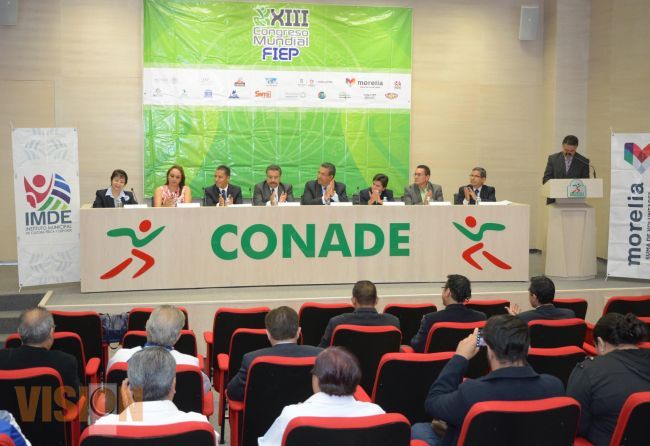 IMDE presenta en CONADE el XXIII Congreso Mundial de Educación Física.