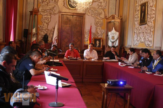 Se coordinan los tres niveles de gobierno para la seguridad en la celebración del 30 de Septiembre.