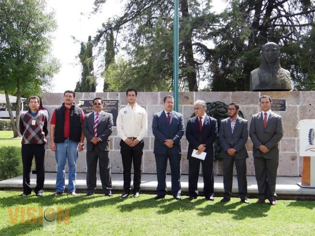 Celebran en el Tecnológico de Morelia 249 aniversario del natalicio de Morelos.