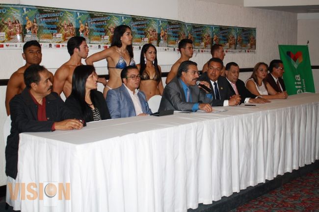 IMDE presenta el Campeonato Mundial Junior-Máster de Físicoconstructivismo y Fitness