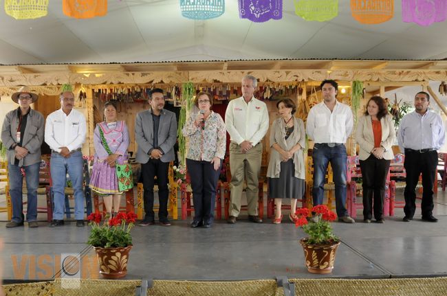 Inauguran el 12 º Encuentro de Cocina Tradicional de Michoacán,