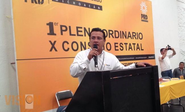 PRD listo y a la cabeza para protagonizar las transformaciones que Michoacán requiere: Torres Piiña