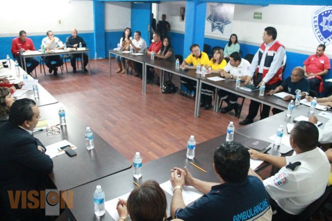 PF y cuerpos de auxilio se reúnen para generar planes de emergencia coordinados