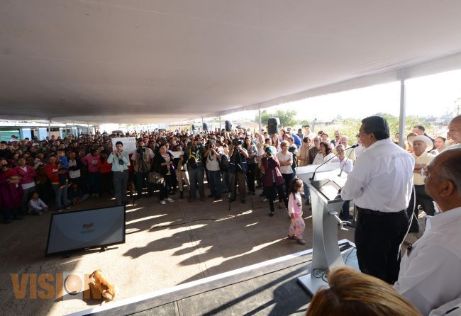 Obras millonarias para miles de morelianos del norte de la capital michoacana.