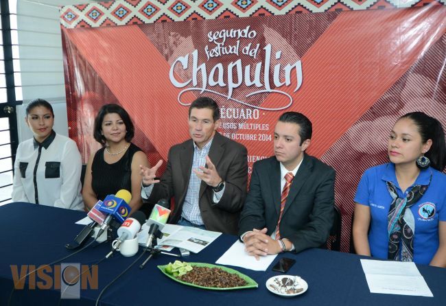 Este 18 de octubre, se realizará el 2º Festival del Chapulín.
