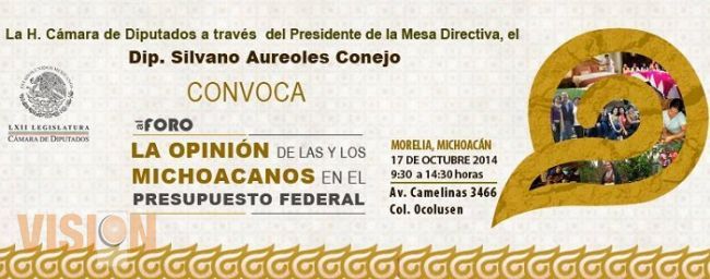 Es la oportunidad de resolver el problema financiero de Michoacán: Silvano Aureoles