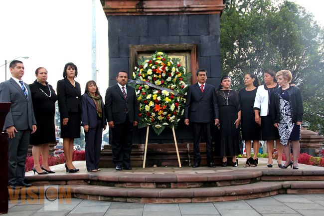 Se conmemora el XLIV aniversario luctuoso del General Lázaro Cárdenas del Rio