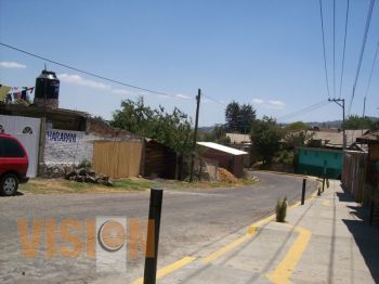 Elias Reina Hernández, titular de obras públicas del municipio de charapan cita algunos