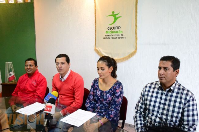 CECUFID presentó convocatoria para el Desfile Deportivo del 20 de Noviembre en Morelia.