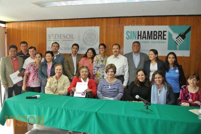 Entrega SEDESOL recursos a Organizaciones Civiles.