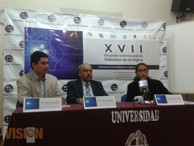 Del 11 al 14 de noviembre se realizará el encuentro internacional de didáctica de la lógica.
