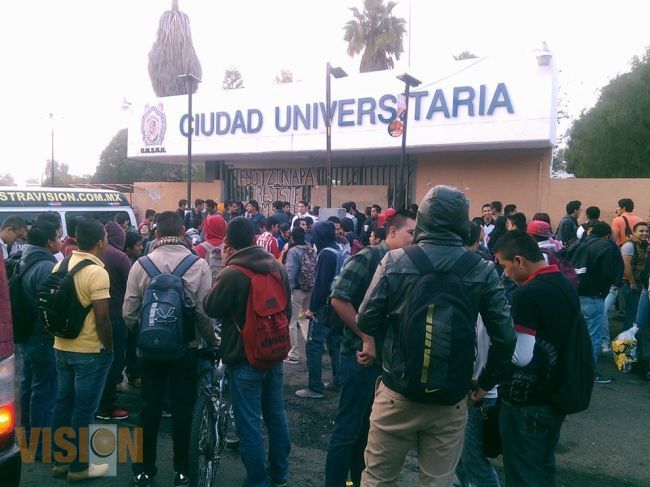 Paralizan Universidad Michoacana