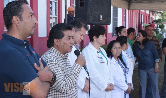 En marcha la primera caravana de salud para empleados sindicalizados del Ayuntamiento.
