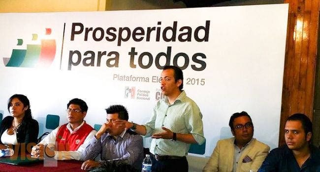 Será incluyente Plataforma Electoral del PRI 2015: Jordy Arrés