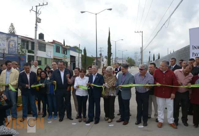 Inauguran pavimentación en la segunda etapa de la Avenida Periodismo.