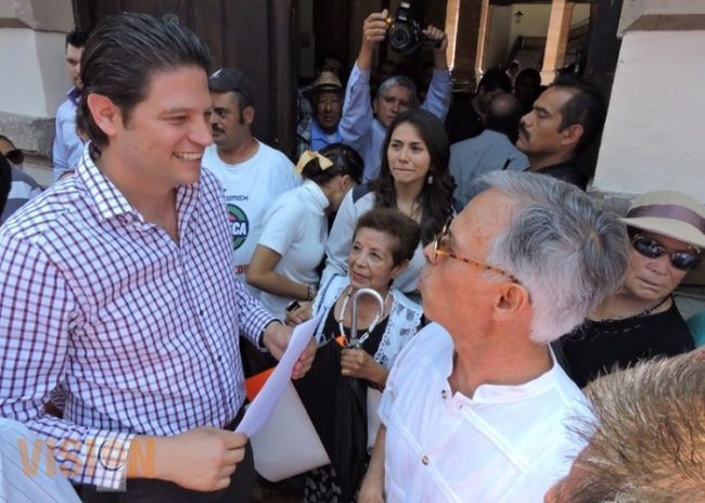 Es momento de que se respete la seguridad y derechos de los michoacanos: Alfonso Martínez