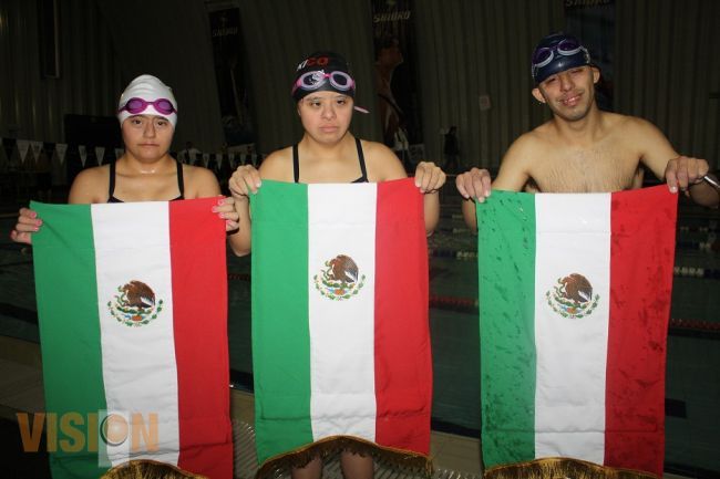 Lista la Selección Mexicana de Síndrome de Down para el Mundial de Natación.