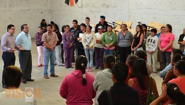 El diputado Antonio Sosa, trabaja a favor de la educación 