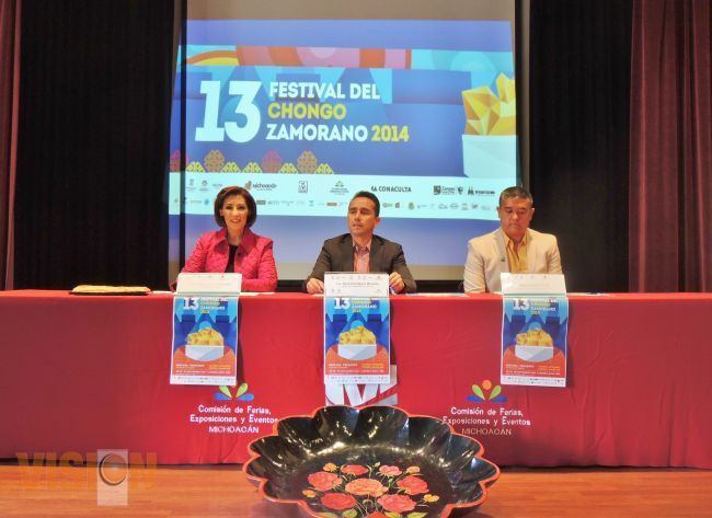 Anuncian la 13 edición del Festival del Chongo Zamorano.