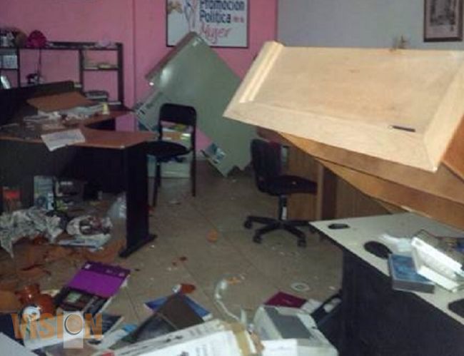 Repudia Marko Cortés actos vandálicos en Comité Estatal de Michoacán