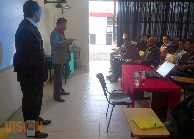 Inicia policía investigadora capacitación impartida por el Instituto Nacional de Ciencias penales.