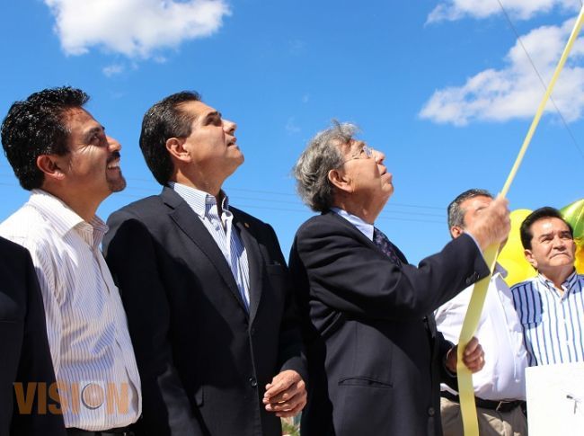 En Churintzio, Silvano Aureoles respalda al Ingeniero Cuauhtémoc Cárdenas