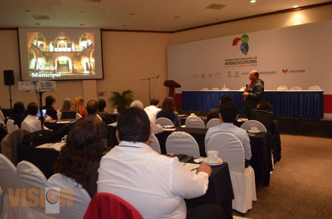 Morelia presente en el foro nacional de interlocutores en innovación y competitividad turística.