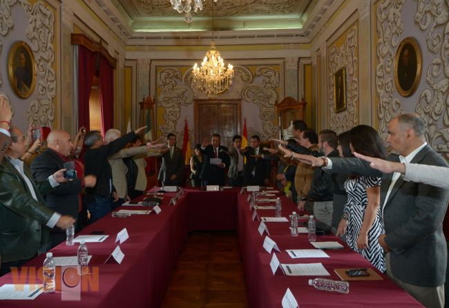 Rinden protesta integrantes del Consejo Municipal de Ecología.
