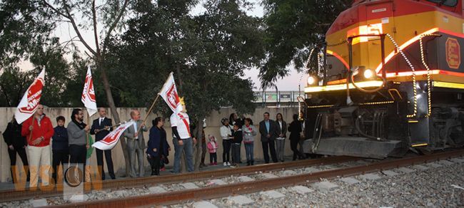 El 26 de noviembre llegará a Morelia el Tren Navideño de Kansas City Southern de México.